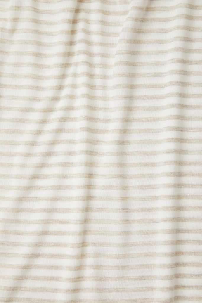 Driftwood Stripe Crib Sheet