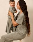 Mist Pointelle Short-Sleeve Women’s Sleep Set