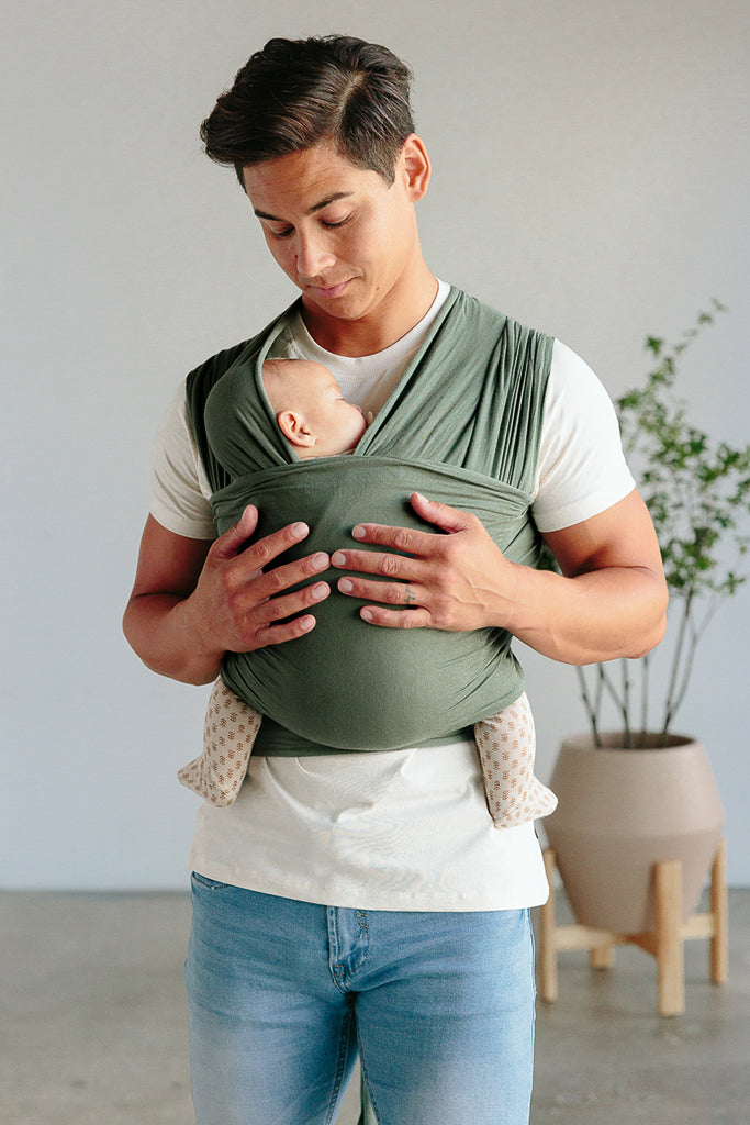 Basil Baby Wrap | Green Baby Carrier | Solly Baby