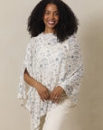 Bleu Toile Nursing Cover