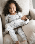 Bleu Toile Toddler Sleep Set