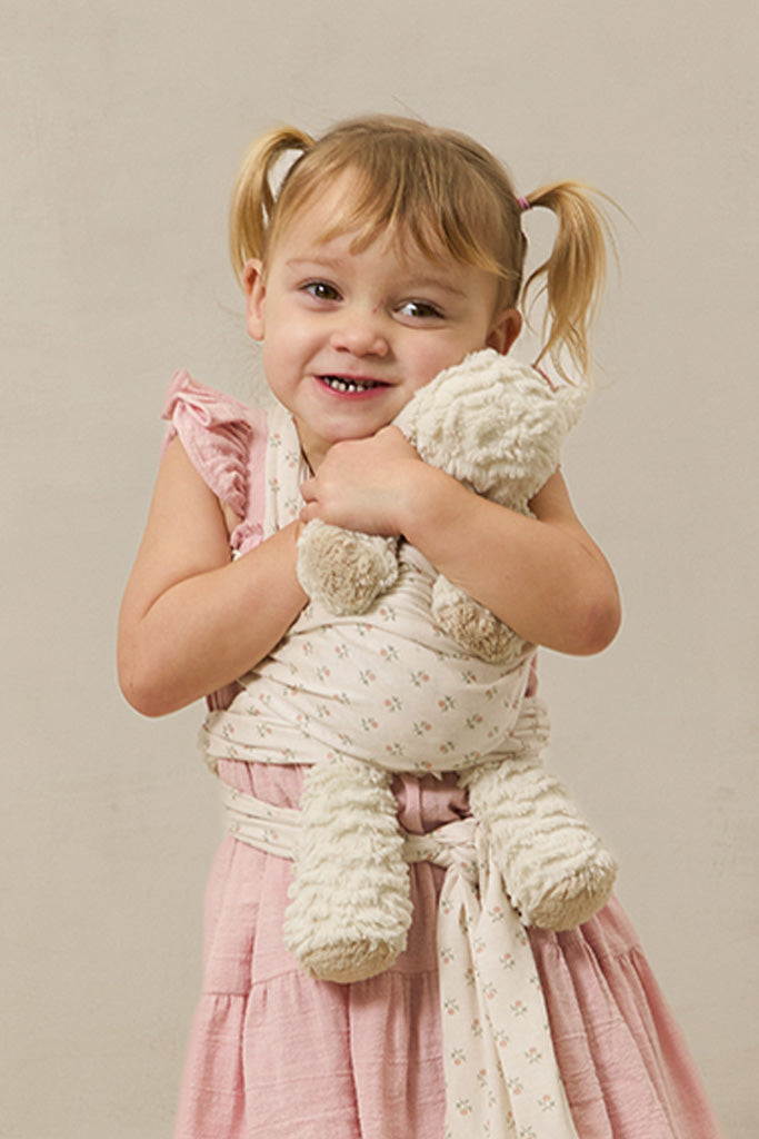 Blush Floret Wrap + Dolly Bundle