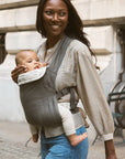 Charcoal Toile Soft Buckle Carrier