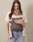 Charcoal Toile Soft Buckle Carrier