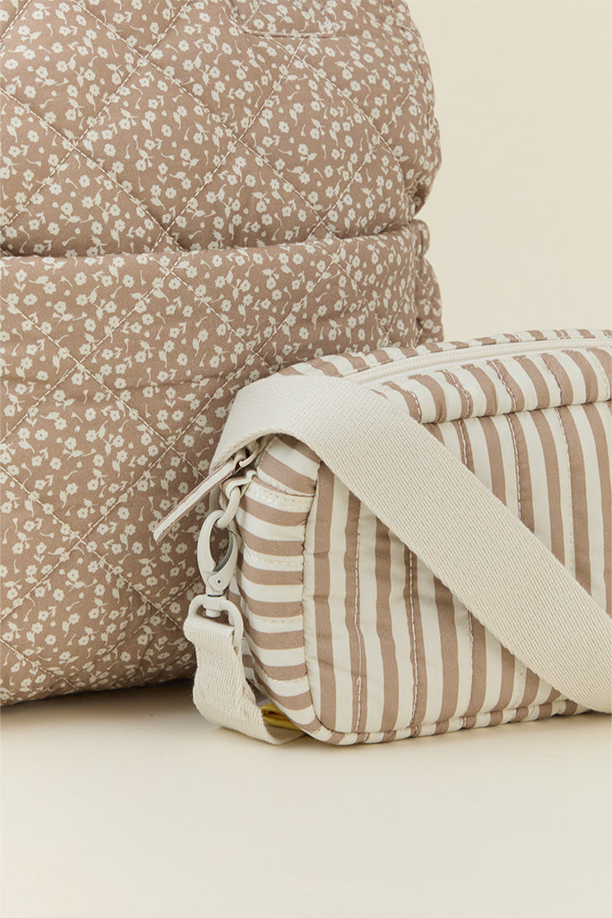 Cream Floral Totepack – Solly Baby