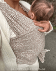 Cream Floral Wrap