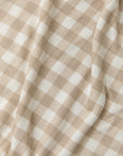 Creamy Gingham Baby Sleep Set