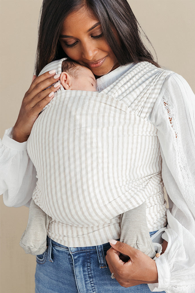 BABY WRAP - Driftwood Stripe – Solly Baby