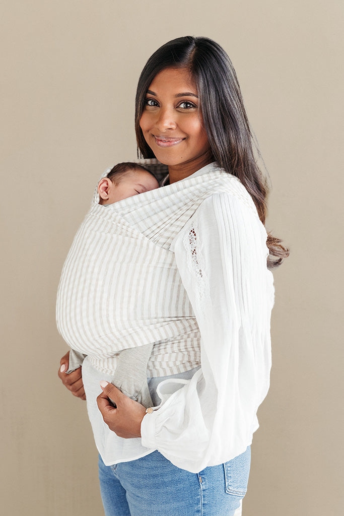 Solly Baby Baby Sling Suitable From Birth Solly Baby Wrap- Flax