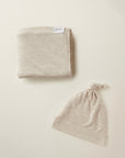 Flax Swaddle + Hat Set