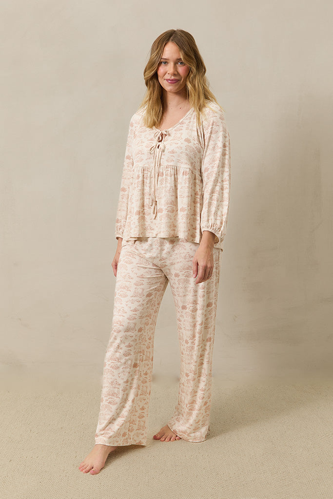 Rose Toile Women's Sleep Set – Solly Baby