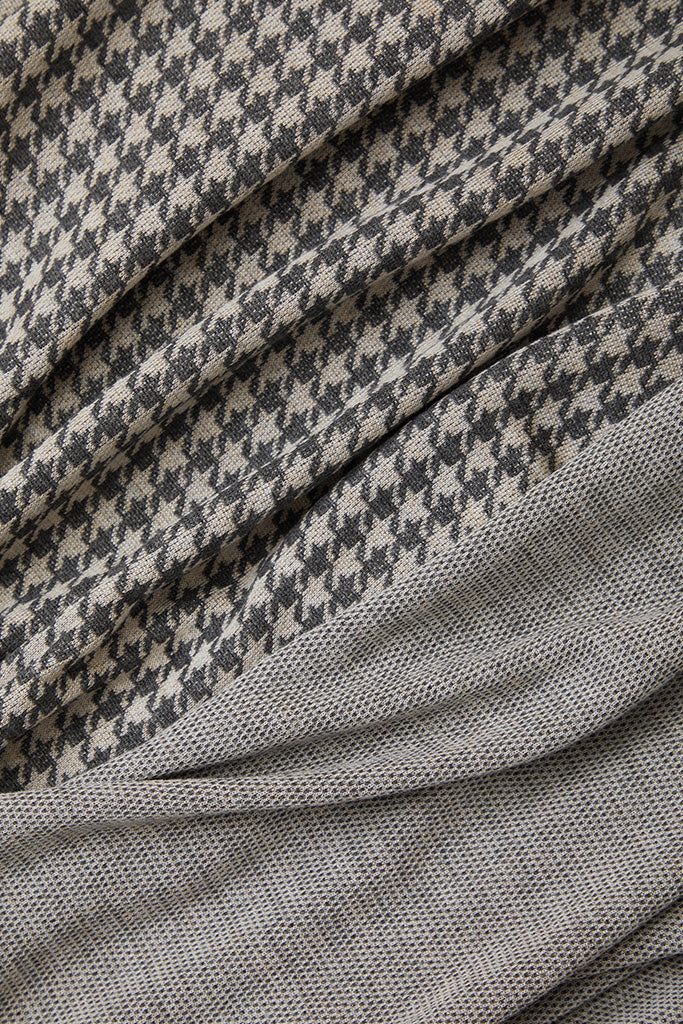 Preorder | Stormy Houndstooth Wrap