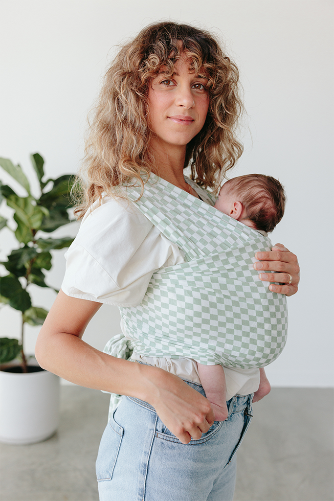 BABY WRAP Fern Chequer Solly Baby