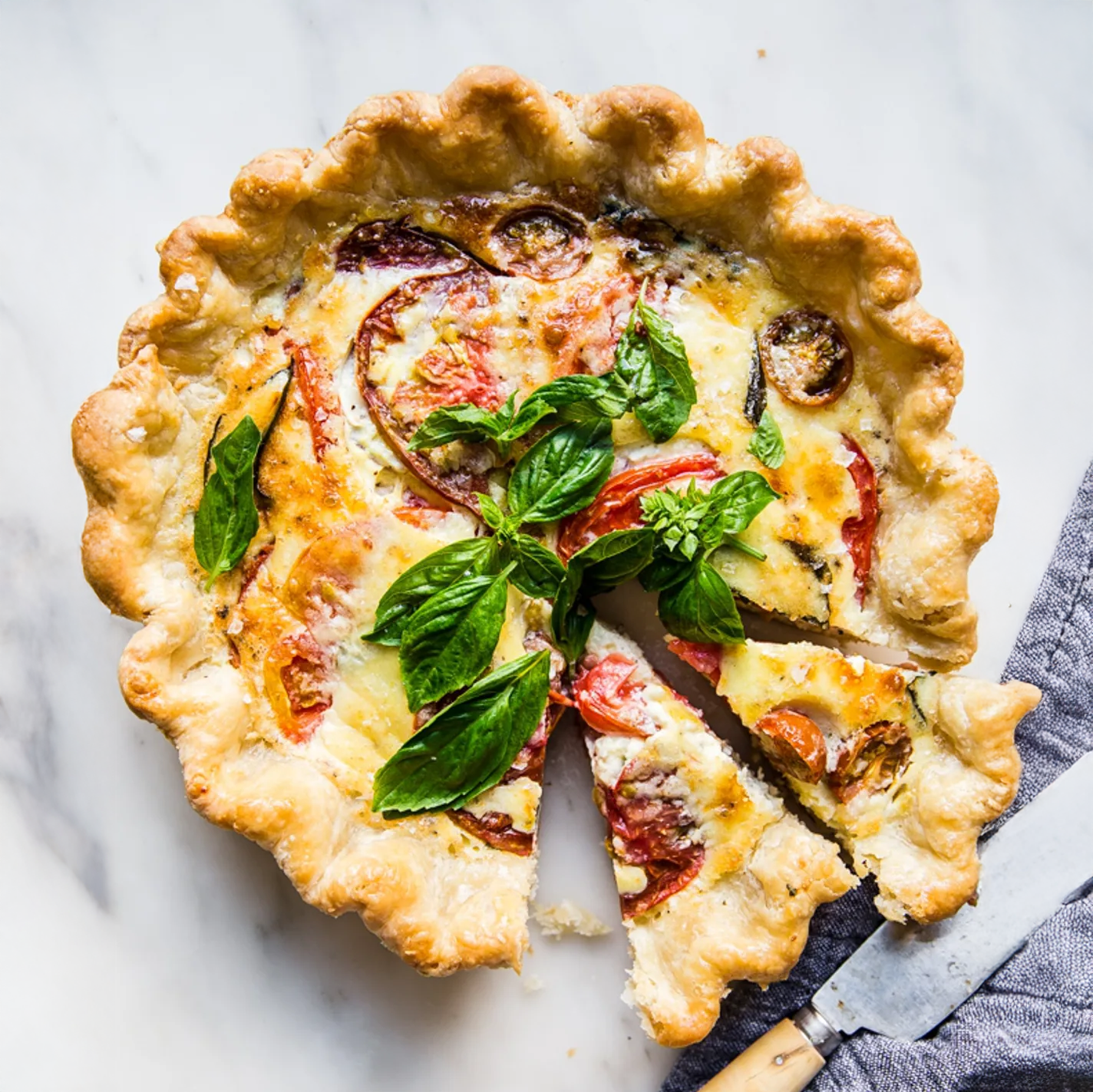 Backyard Quiche by The Modern Proper