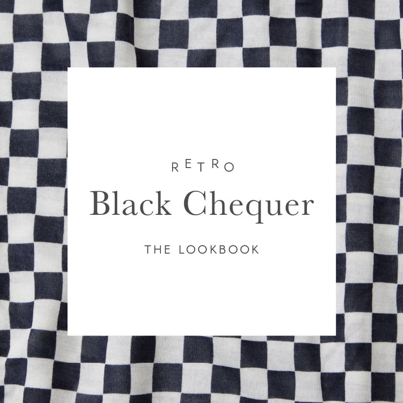 Lookbook | Retro Black Chequer