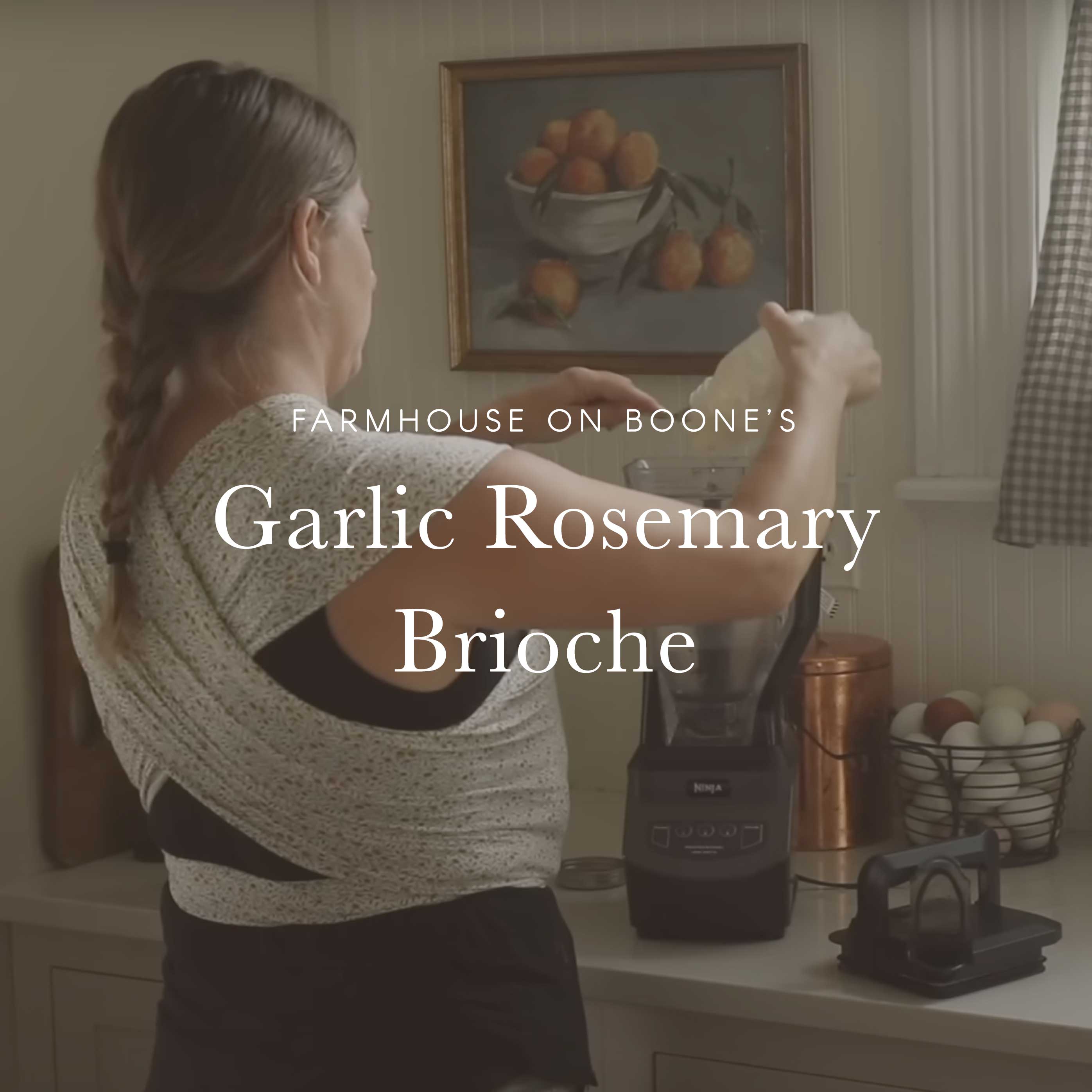 Farmhouse on Boone's Garlic Rosemary Brioche