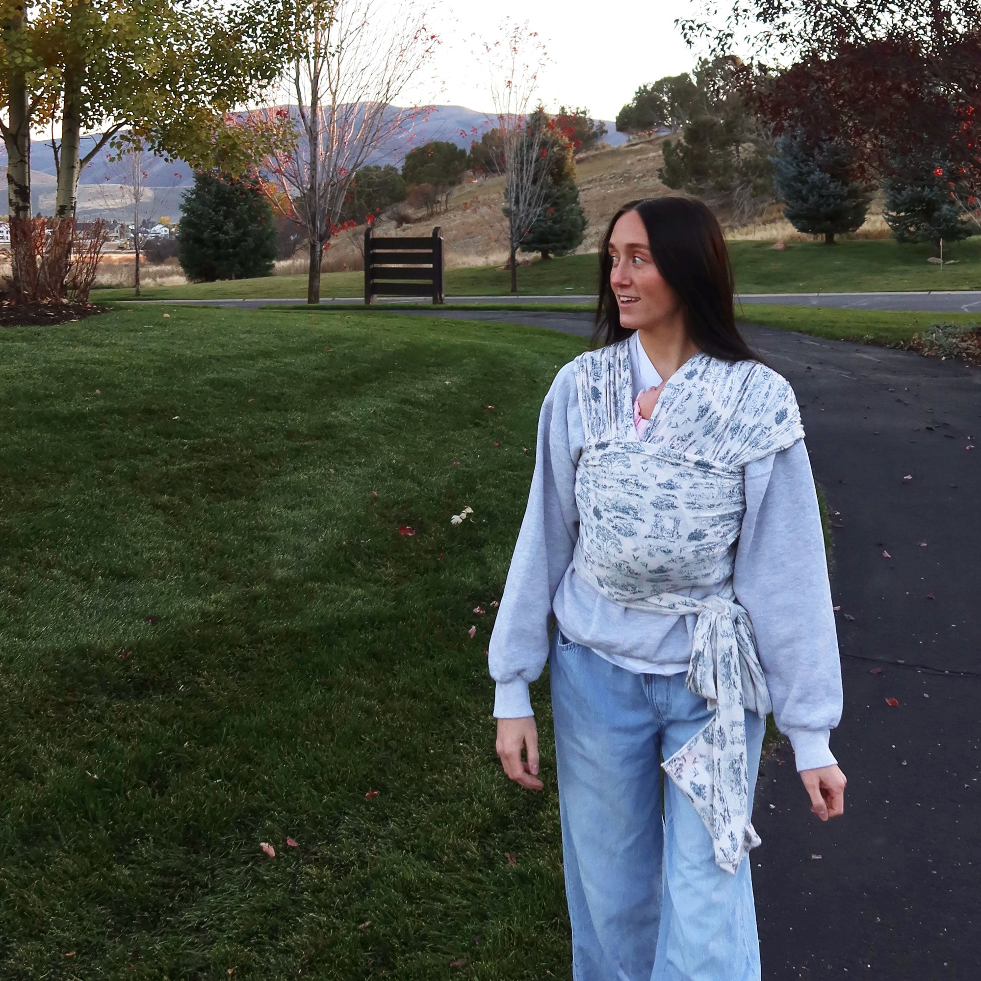 Ask Morgan: Should Baby’s Feet Be In Or Out In The Wrap?