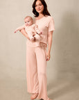 Blush Pointelle Short-Sleeve Women’s Sleep Set