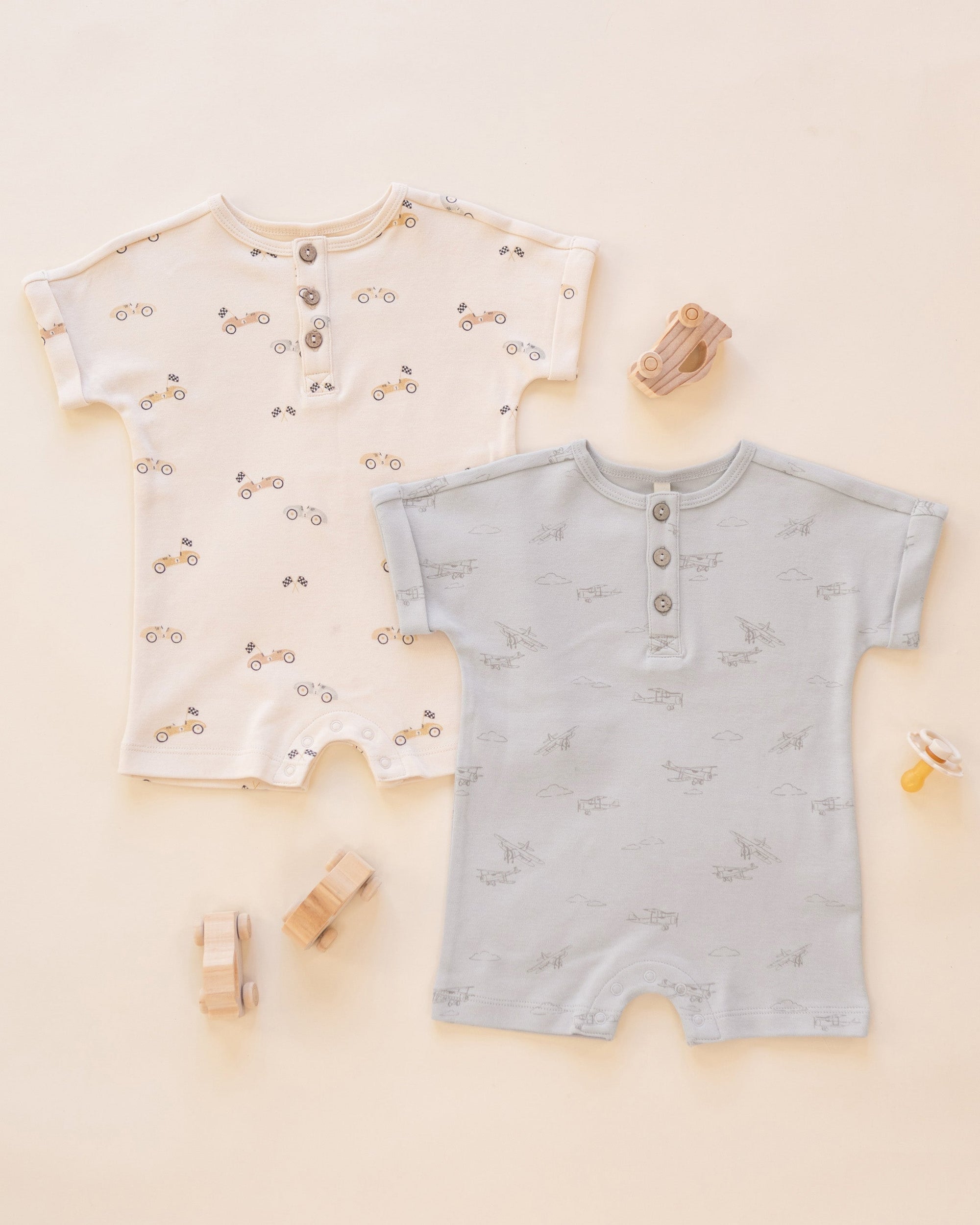 Short Sleeve One-Piece Airplanes