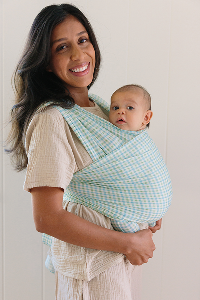 Solly Baby Fern Chequer Swaddle
