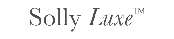 Solly Luxe logo on a white background