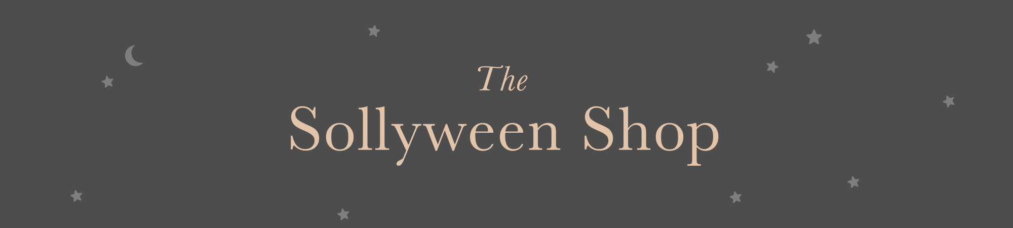 The Sollyween Shop, Twinkling Moon and Stars