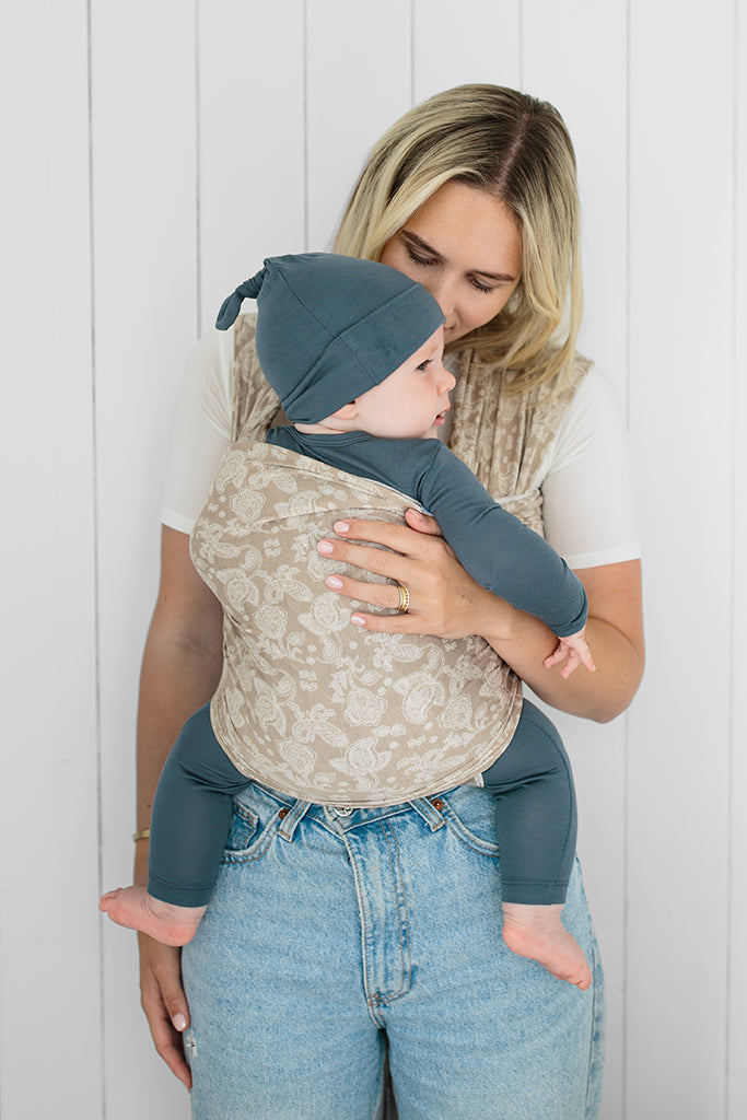 Basil Baby Wrap Green Baby Carrier Solly Baby