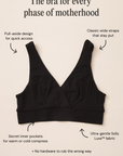 Black Nursing Bralette