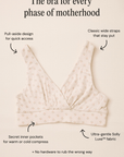 Blush Floret Nursing Bralette