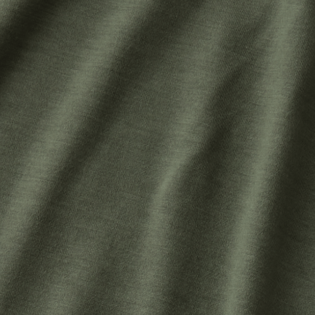 Close-up of Solly Baby's deep sage green fabric with a rich, earthy tone. Soft, breathable material designed for comfort and all-day wear.