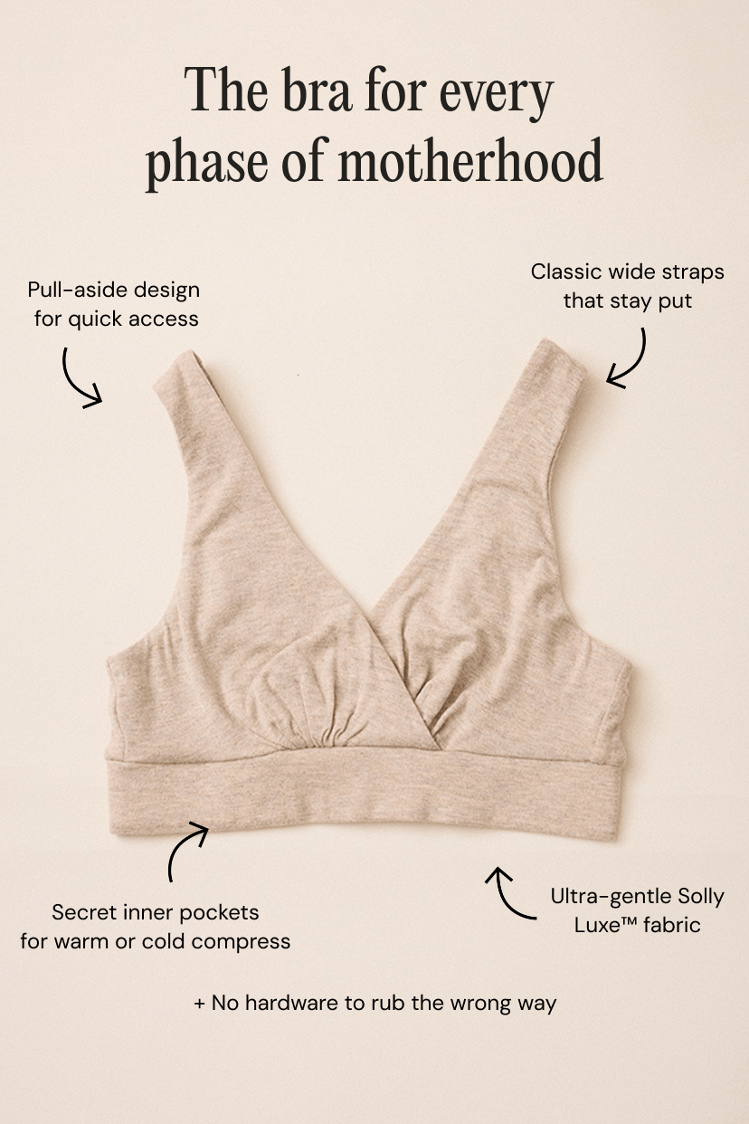 Flax Nursing Bralette