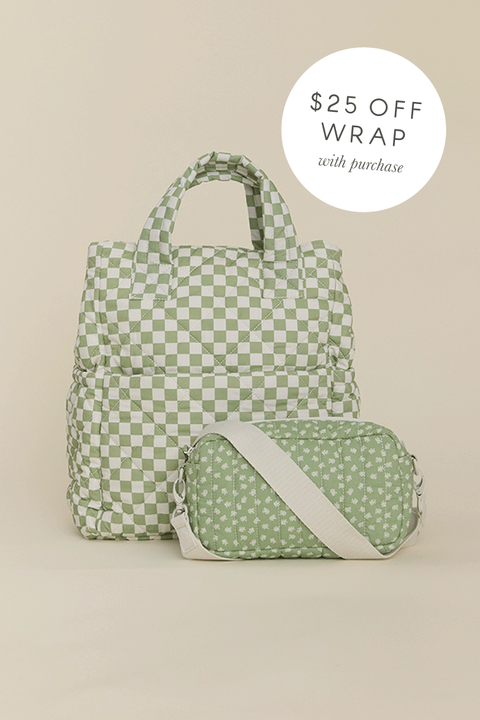 Fern Chequer Totepack