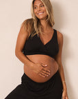 Black Nursing Bralette