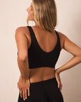 Black Nursing Bralette