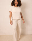 Blush Floret Short-Sleeve Women’s Sleep Set