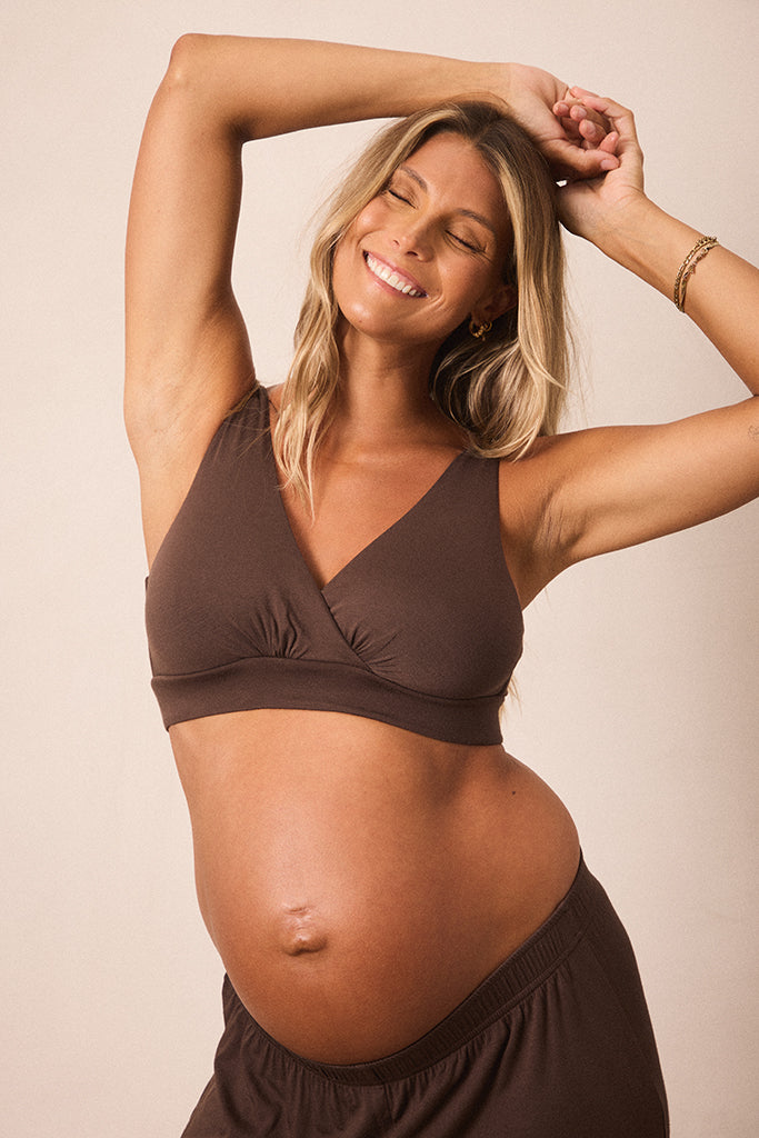 Cacao Nursing Bralette