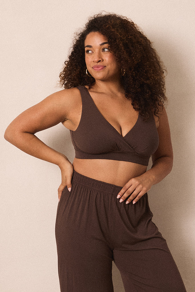 Cacao Nursing Bralette