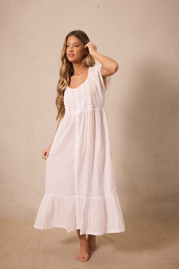 Emmy Cap Sleeve Nightgown