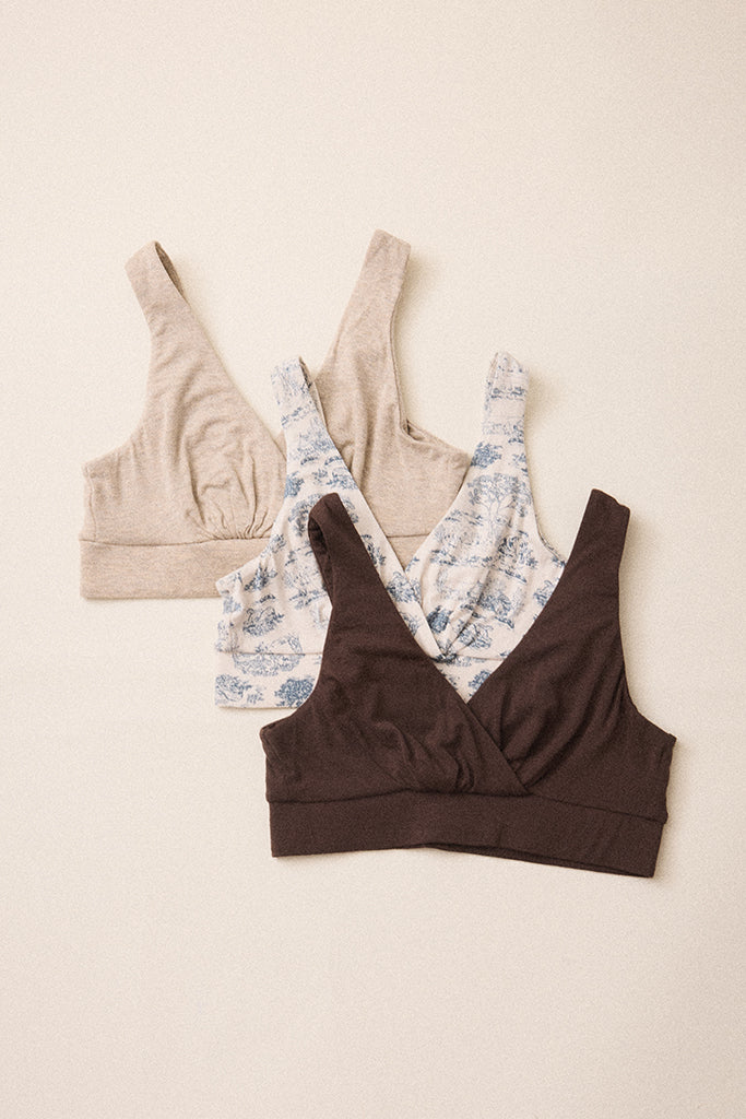 Nursing Bralette Trio