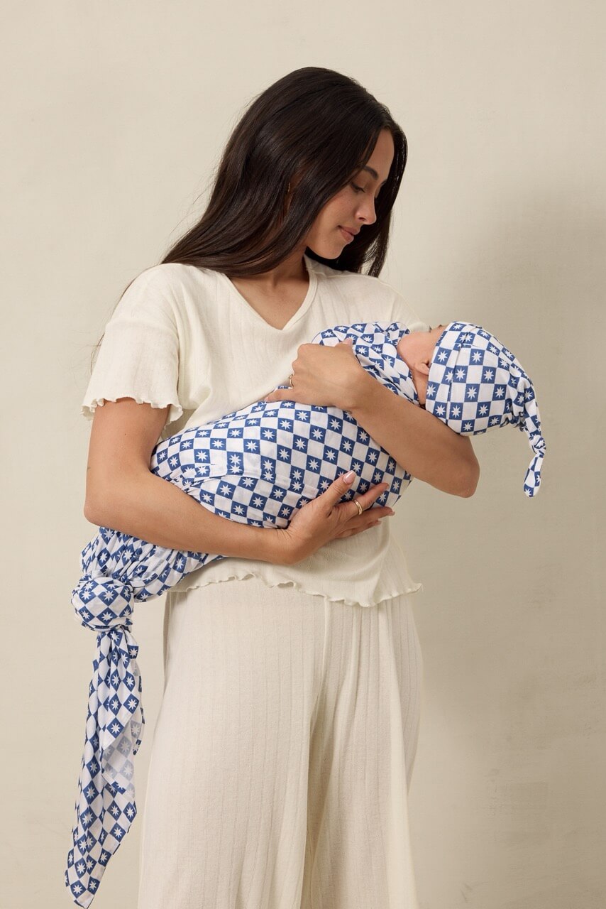 Twilight Swaddle + Hat Set