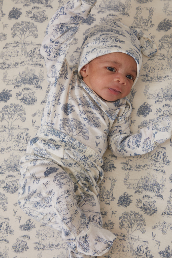 Bleu Toile Sleep Set