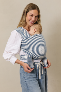Chambray Stripe Wrap