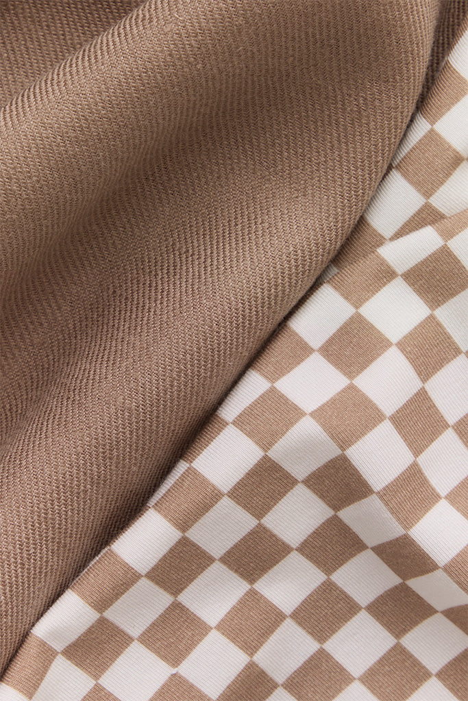 Preorder | Almondine Chequer Soft Carrier