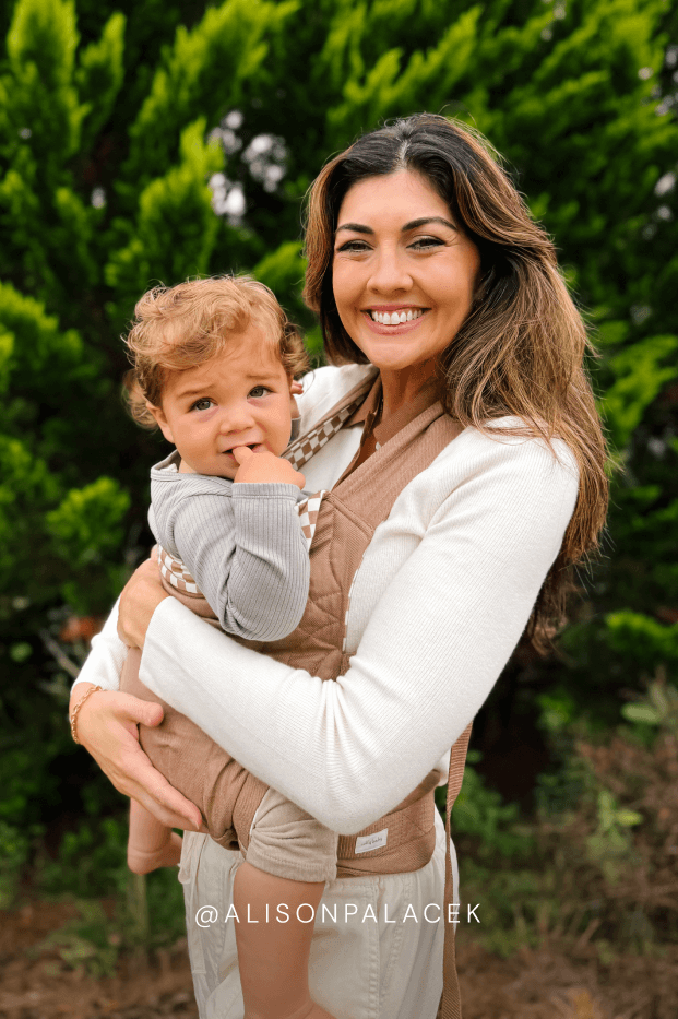 Almondine Chequer Soft Carrier