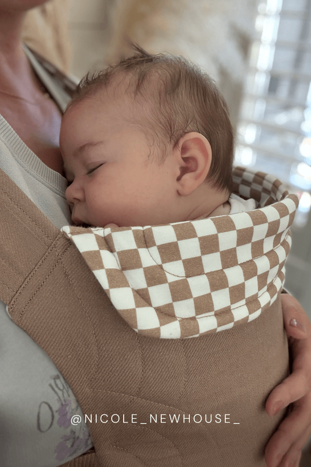 Almondine Chequer Soft Carrier