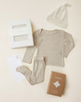 Driftwood Stripe Bringing Home Baby Gift Set
