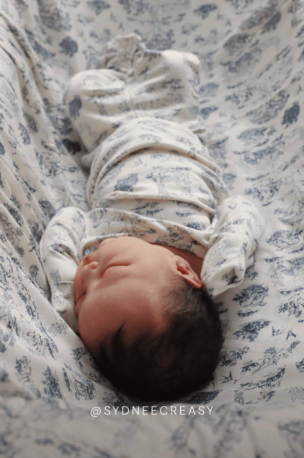 Bleu Toile Baby Sleep Set