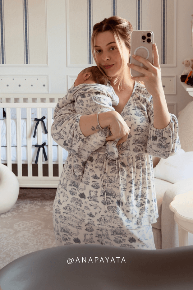 Bleu Toile Baby Sleep Set