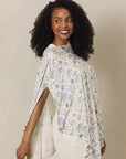 Bleu Toile Nursing Cover