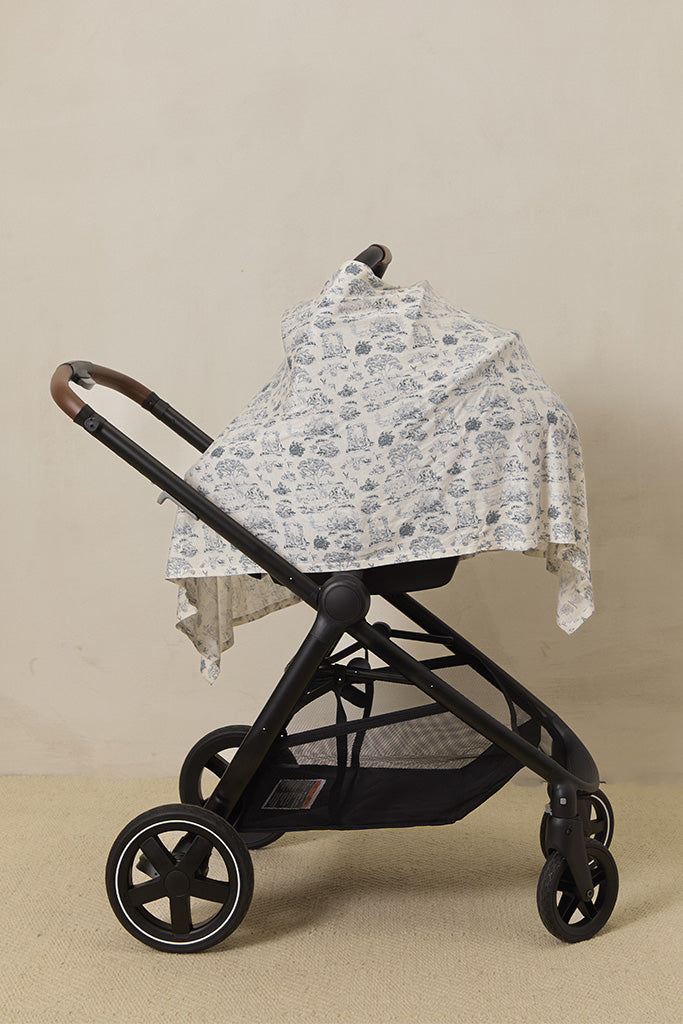 PREORDER | Bleu Toile Nursing Cover